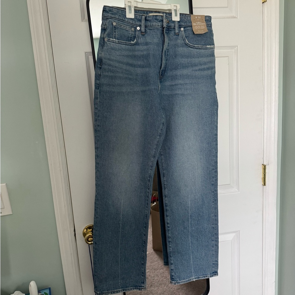 Madewell 90’s Curvy Straight leg